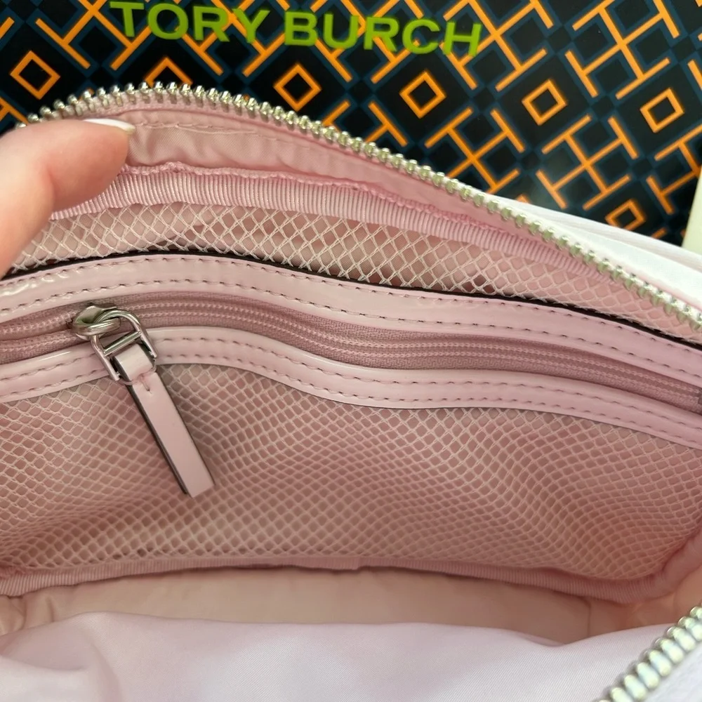 Tory Burch Virginia Belt Bag Pink Crossbody Bag